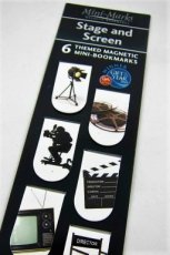 5035393025014/Mini Magnetic Bookmarks Mini-Marks Magnetic Bookmarks - Stage and Screen