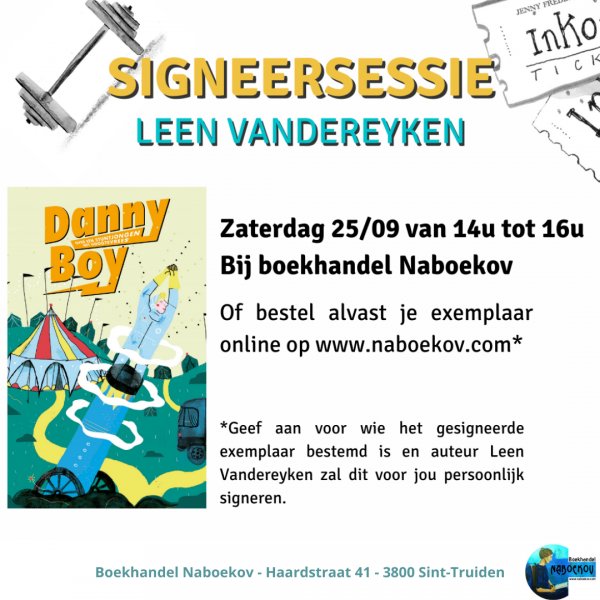 25/09 Signeeractie Leen Vandereyken!