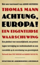 9789029553001 Mann, Thomas - Achtung, Europa!