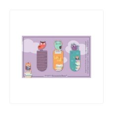 Magnetische boekenleggers / Leesuilen (set van 3)