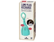 4033477824981 Oplaadbaar led leeslampje/Bookhugger/Turquoise