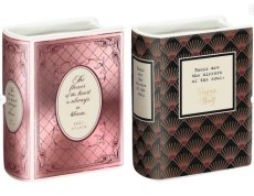 Boekenvaasje Jane Austen (rose)