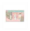4033477835611 Magnetische boekenleggers / Jane Austen oudroze (set van 3)