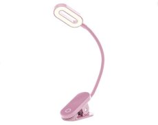 Oplaadbaar leeslampje met clip/Touch/Oudrose