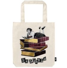 4033477835734 Grote katoenen tas: 'Ex Libris'