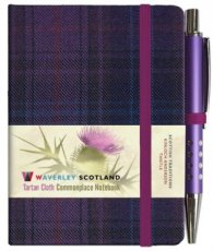 9781849344708 Waverley Scotland - Thistle Tartan Notebook