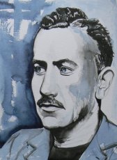 Aquarel John Steinbeck