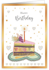 CL3689 Happy Birthday Cake