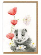 Das met wilde bloemen
