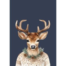 Winter Deer - MKS0005